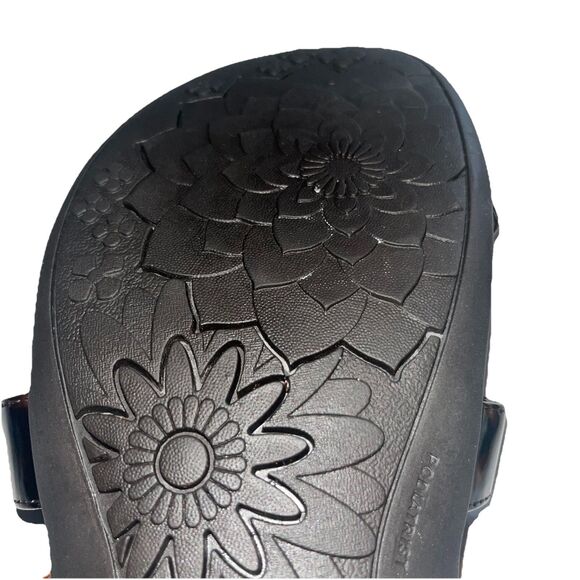 Vionic Brown Amber Tortoise Strappy Sandals Adjustable Orthopedic Woman's Size 8 - Picture 13 of 13